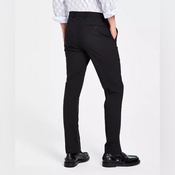 BAR III Skinny Fit Wrinkle-Resistant Wool-Blend Suit Separate Pant NWT - Picture 3 of 10